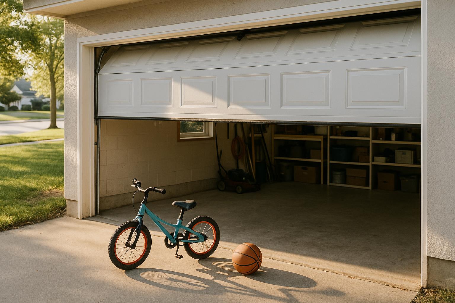 How to Keep Your Garage Door Safe When You Have Kids